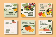 Food Social Media Template, a Social Media Template by MightyDesign (Thumbnail 1 of 8)