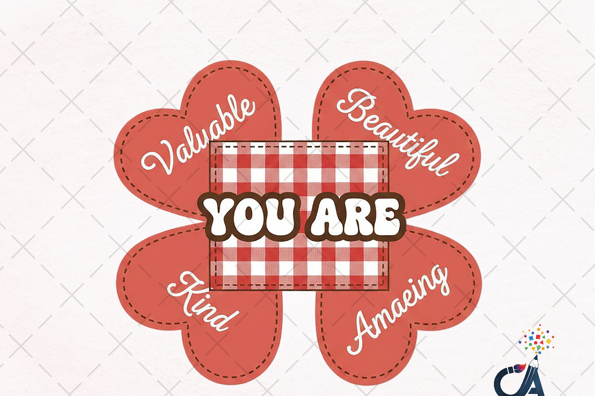 You Are Valentine PNG, an Illustration by Creative Art (Photo 1 of 6)