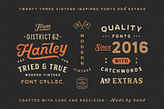 Hanley Pro Font Collection, a Script Font by DISTRICT 62 STUDIO (Thumbnail 3 of 17)