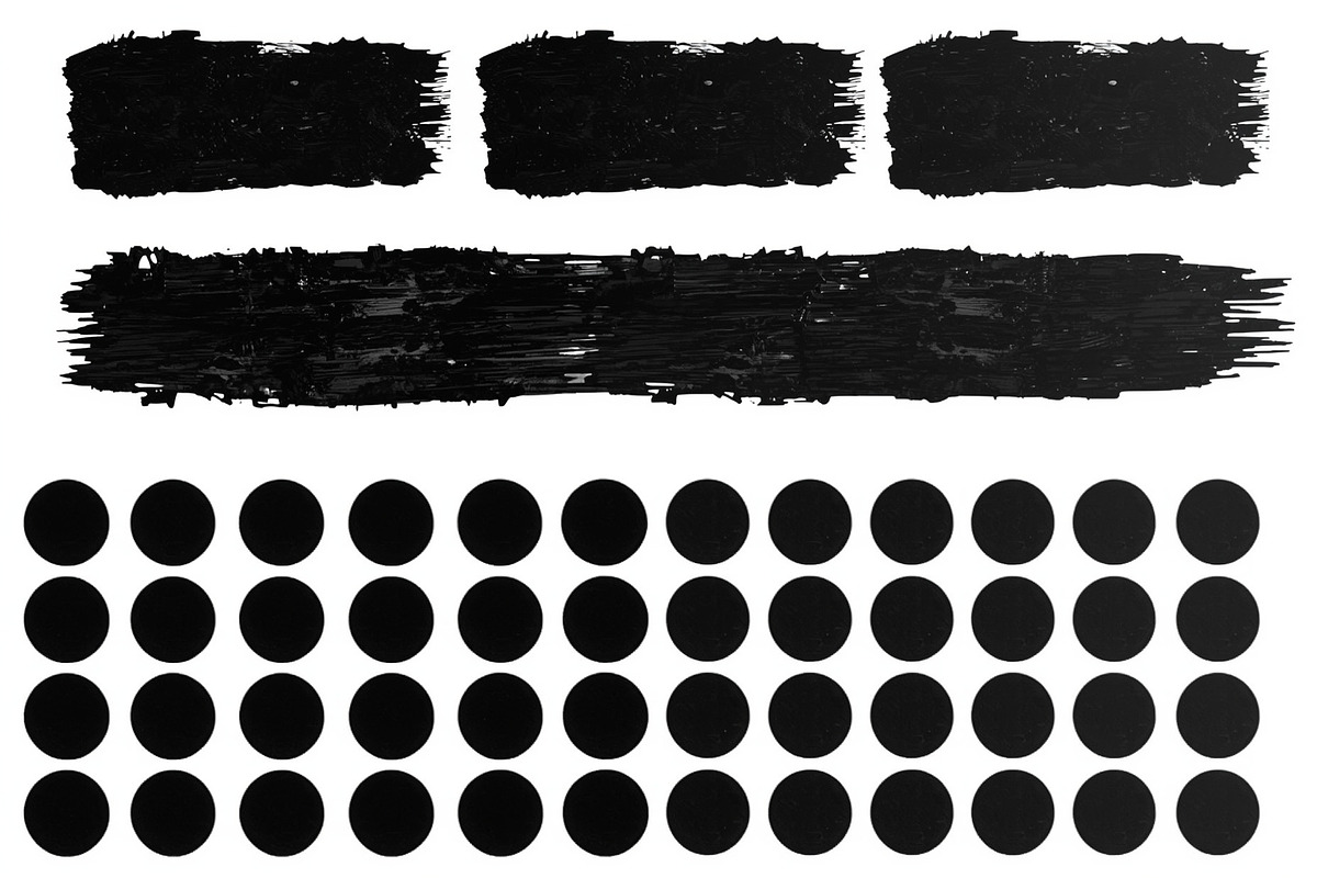 Grunge Ink Circle & Brush Pack, an Illustration by Designer_Momina (Photo 4 of 6)