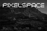 Pixel Space, a Sans Serif Font by Dikas Studio (Thumbnail 1 of 9)