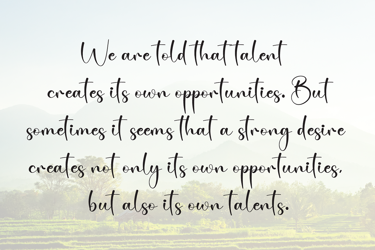 Youngish | Script Font, a Handwritten Font by Scratchones (Photo 6 of 8)