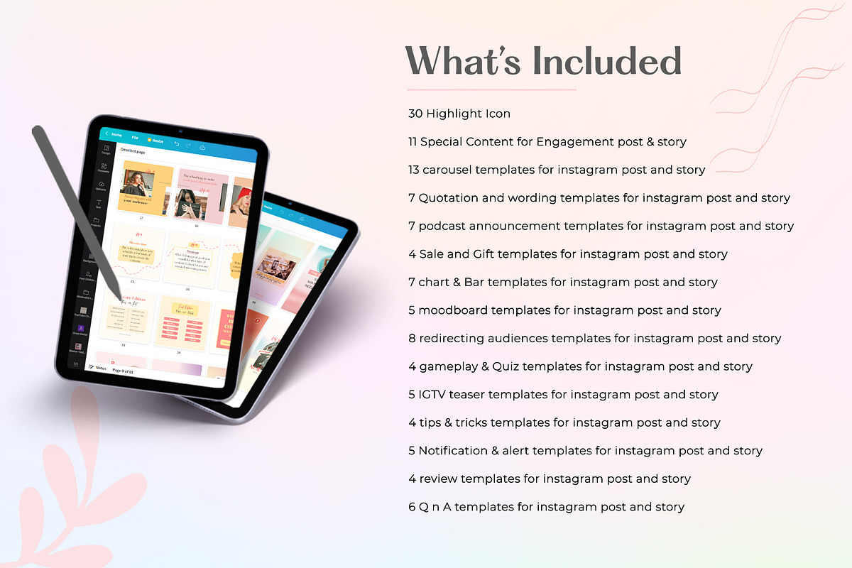 Instagram Template Coaches | CANVA, a Social Media Template by graphypix (Photo 3 of 15)