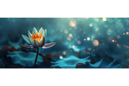 Lily Flower Background, a Nature Photo by BazziBa♥