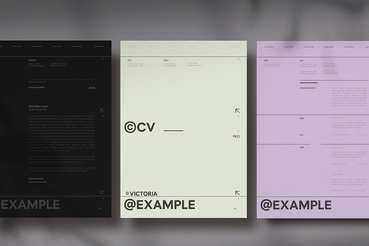 Resume & Cover Letter, a Resume Template by wavebreak
