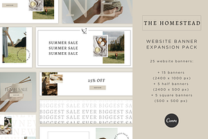 Website Banners The Homestead