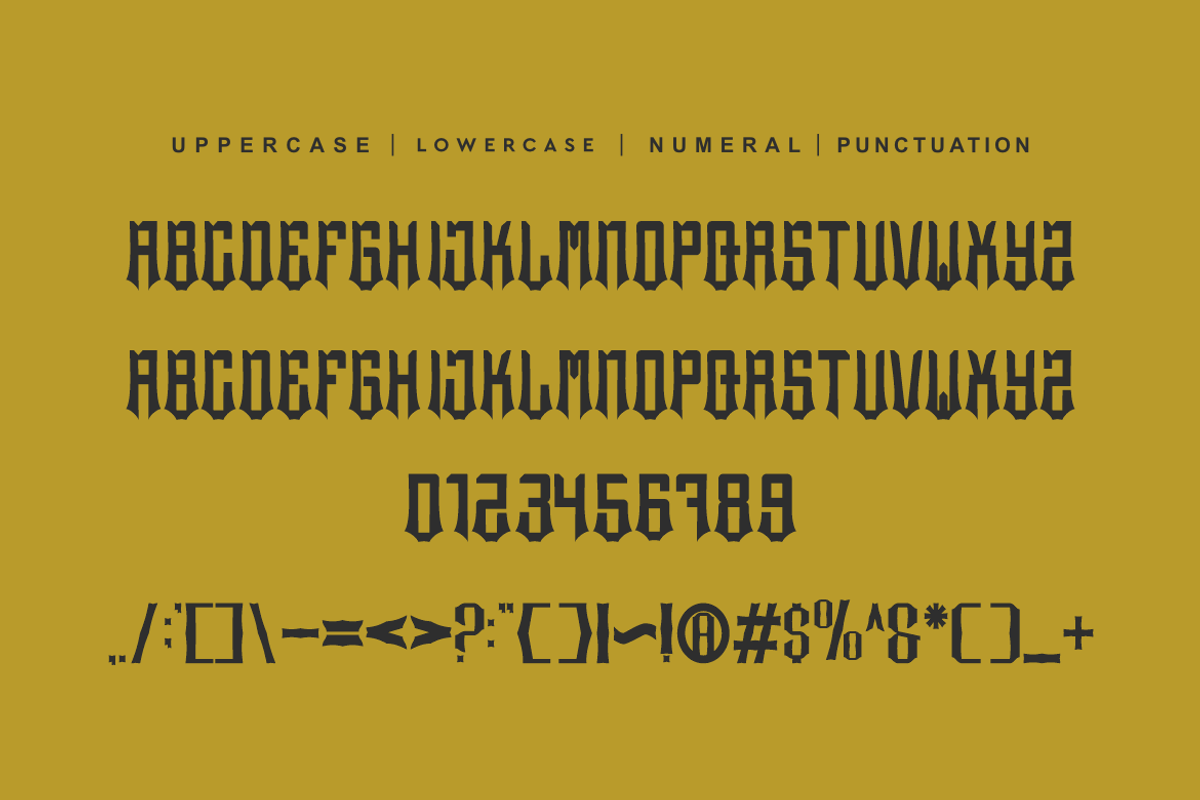 Bokcing Online - Gothic Font, a Blackletter Font by QR Design Studio (Photo 5 of 6)