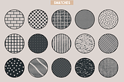 Texture Brushes For Procreate, a Brush Add-On by seamless team (Thumbnail 4 of 5)