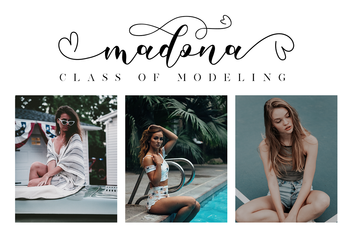 Laudiea // Lovely Script Font preview 5