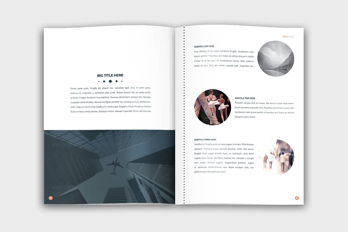 Vertical Corporate Booklet, a Brochure Template by velvetmade.designs (Photo 3 of 13)