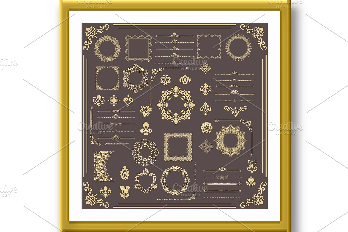 Vintage Set of Patterns, a Pattern Graphic by FineArtStudio (Photo 2 of 3)