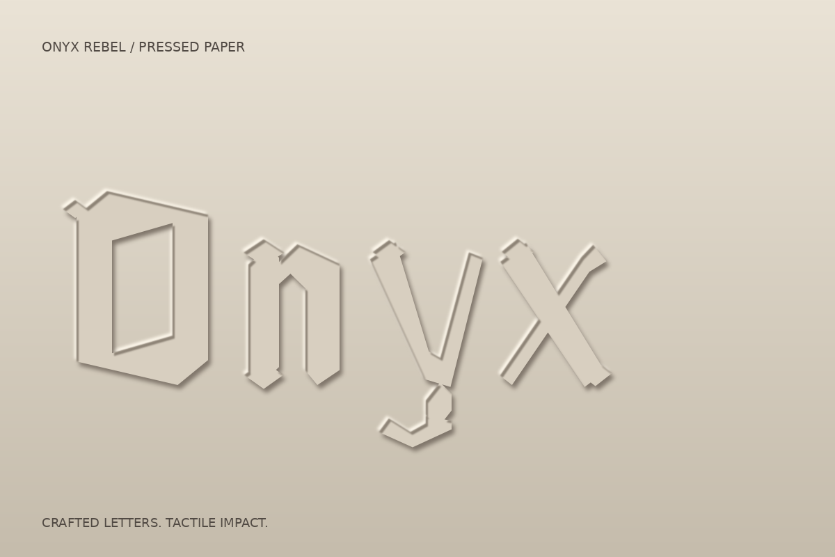 Onyx Rebel — Modern Blackletter Font, a Blackletter Font by Colorsfav (Photo 6 of 10)