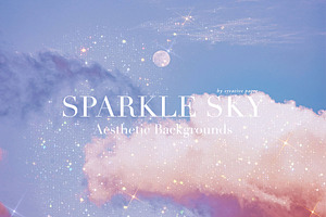 Sparkle Sky Aesthetic Landscape