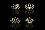 Lotus, conceptual flowers, a Branding & Logo Template by Pgmart (Thumbnail 1 of 5)