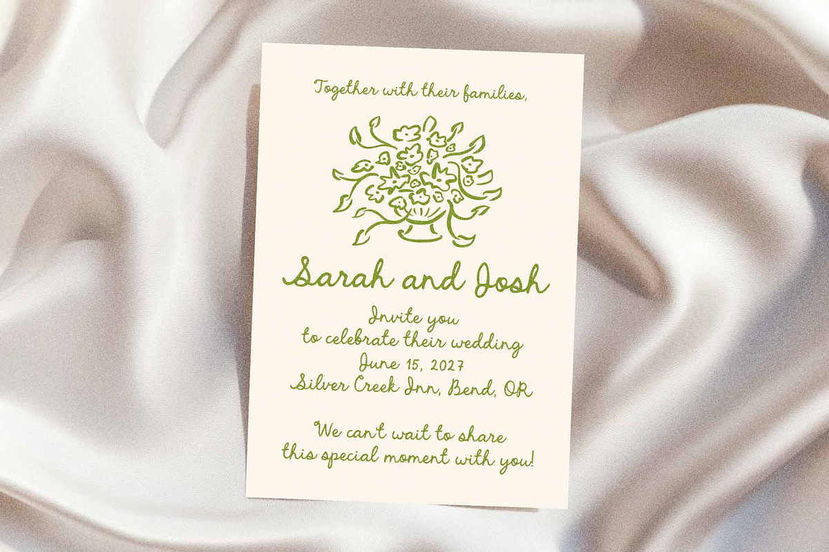 Whimsical Handwritten Script FontDuo, a Handwritten Font by Ayya Studio (Photo 7 of 14)