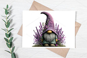 Watercolor Spring Gnome Clipart Bund, a Seasonal Illustration by Canvas Craft (Thumbnail 6 of 7)