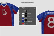 jersey mockup, a Shirt Mockup by Barmecide Mockup Studio (Thumbnail 3 of 3)