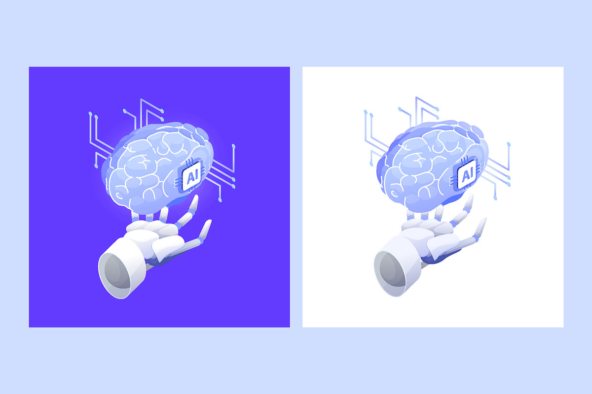Artificial intelligence concept, a Technology Illustration by Good Studio (Photo 2 of 3)