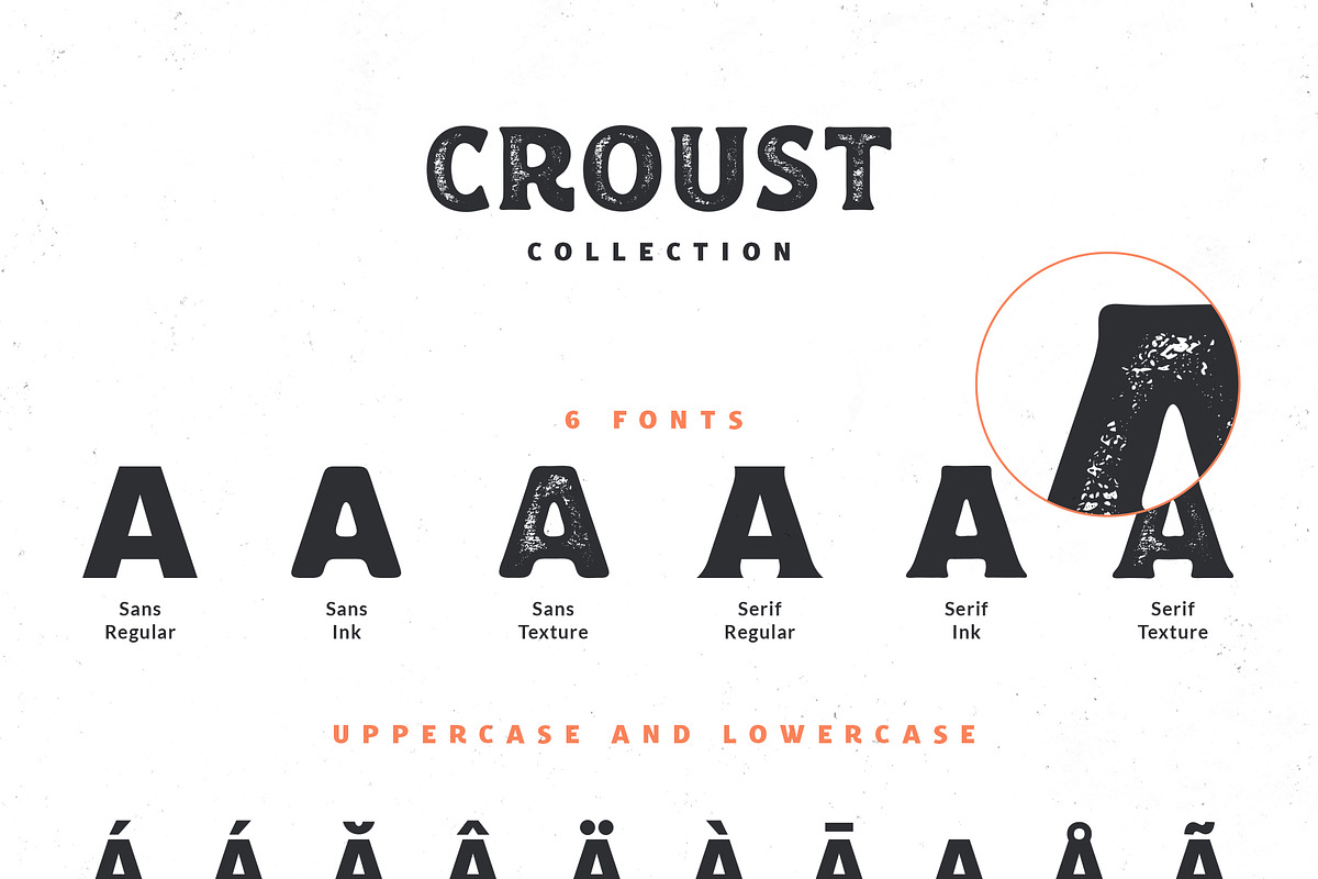 Croust Font Collection preview 2