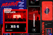 Midnight Instagram Post & Stories, a Social Media Template by Rocket Template (Thumbnail 3 of 7)