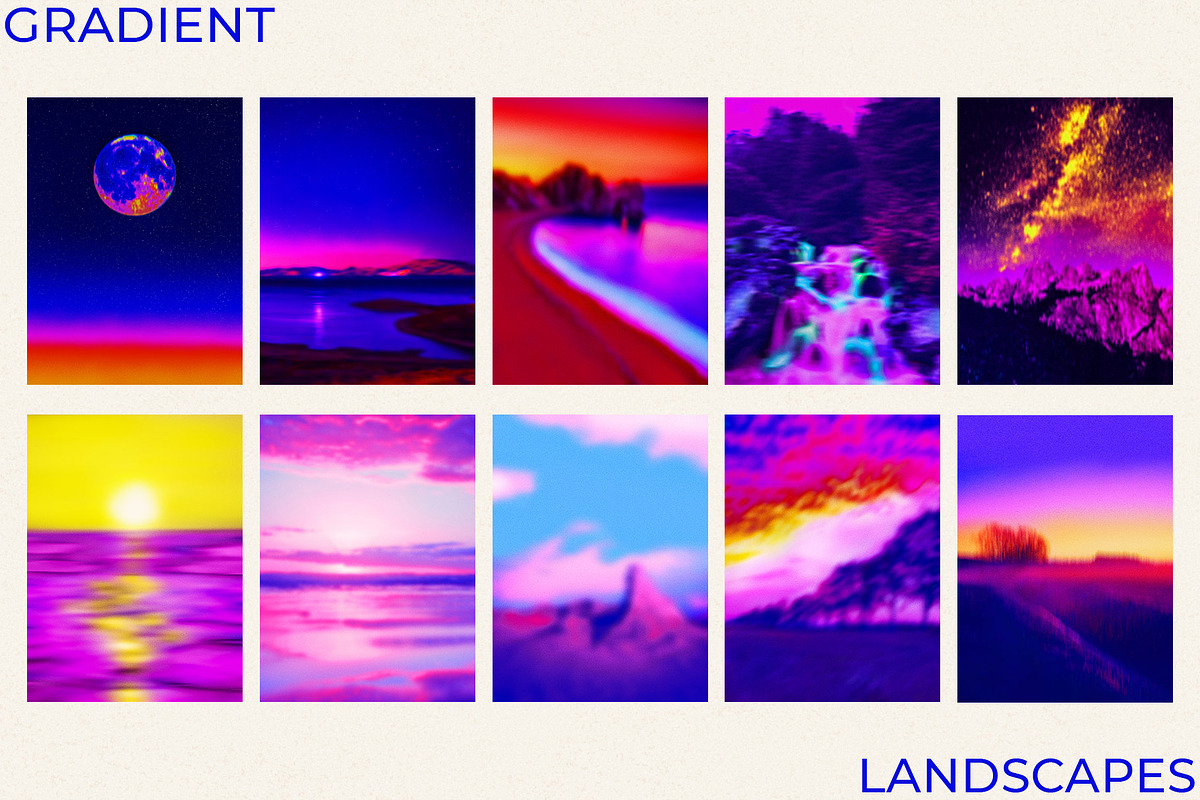 Grainy Gradient Textures & Shapes, an Object Graphic by CatJello Graphics (Photo 25 of 38)