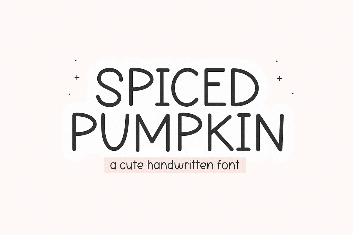 Spiced Pumpkin | Handwritten Font, a Handwritten Font by KA Designs (Photo 1 of 9)