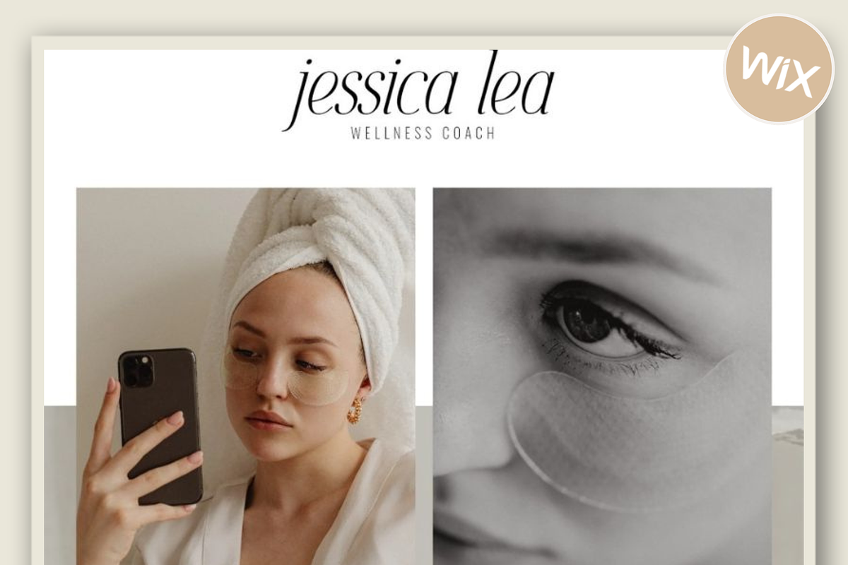 Wix Website Template| Wellness Coach, a Websites & App Template by Turia Avenue (Photo 1 of 6)