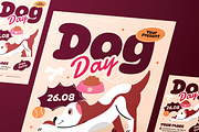 Illustration Dog Day Event Flyer Set, a Flyer Template by Annora Studio (Thumbnail 6 of 6)