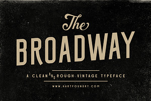 Broadway Font Pack