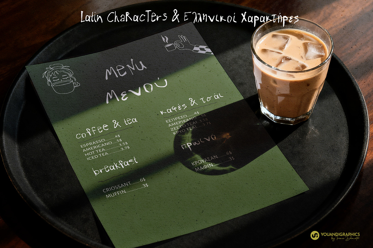 Almost Right Contemporary Ink Font, a Handwritten Font by Youandigraphics (Photo 12 of 13)