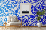 Blue Marker Scribbles, a Pattern Graphic by MalyskaStudio (Thumbnail 3 of 5)