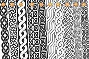 100 Viking pattern Stamp Brush, a Brush Add-On by vectstudio (Thumbnail 5 of 11)