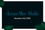 Laurel District Script by Holt510, a Script Font by Holt510 (Thumbnail 12 of 14)