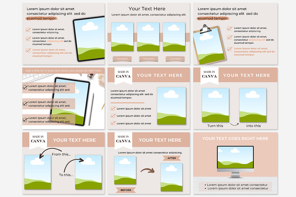 Planner Mockups Listing Templates, a Books & Magazine Mockup by NoemieDesigns (Photo 4 of 5)