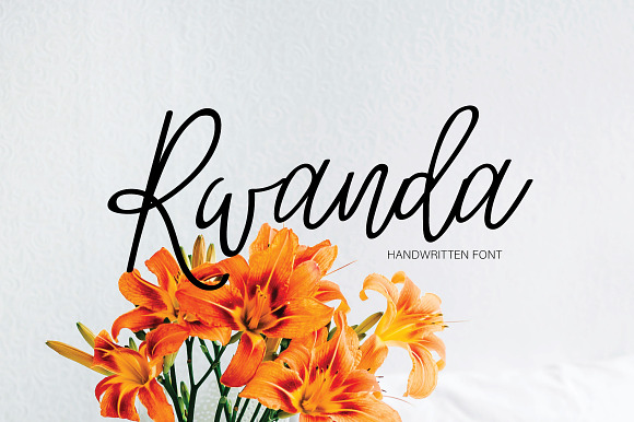 Rwanda | Handwritten Script Font preview 7