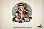 Retro Pin-Up Sublimation Bundle, an Object Graphic by GlitterCraft (Thumbnail 8 of 20)