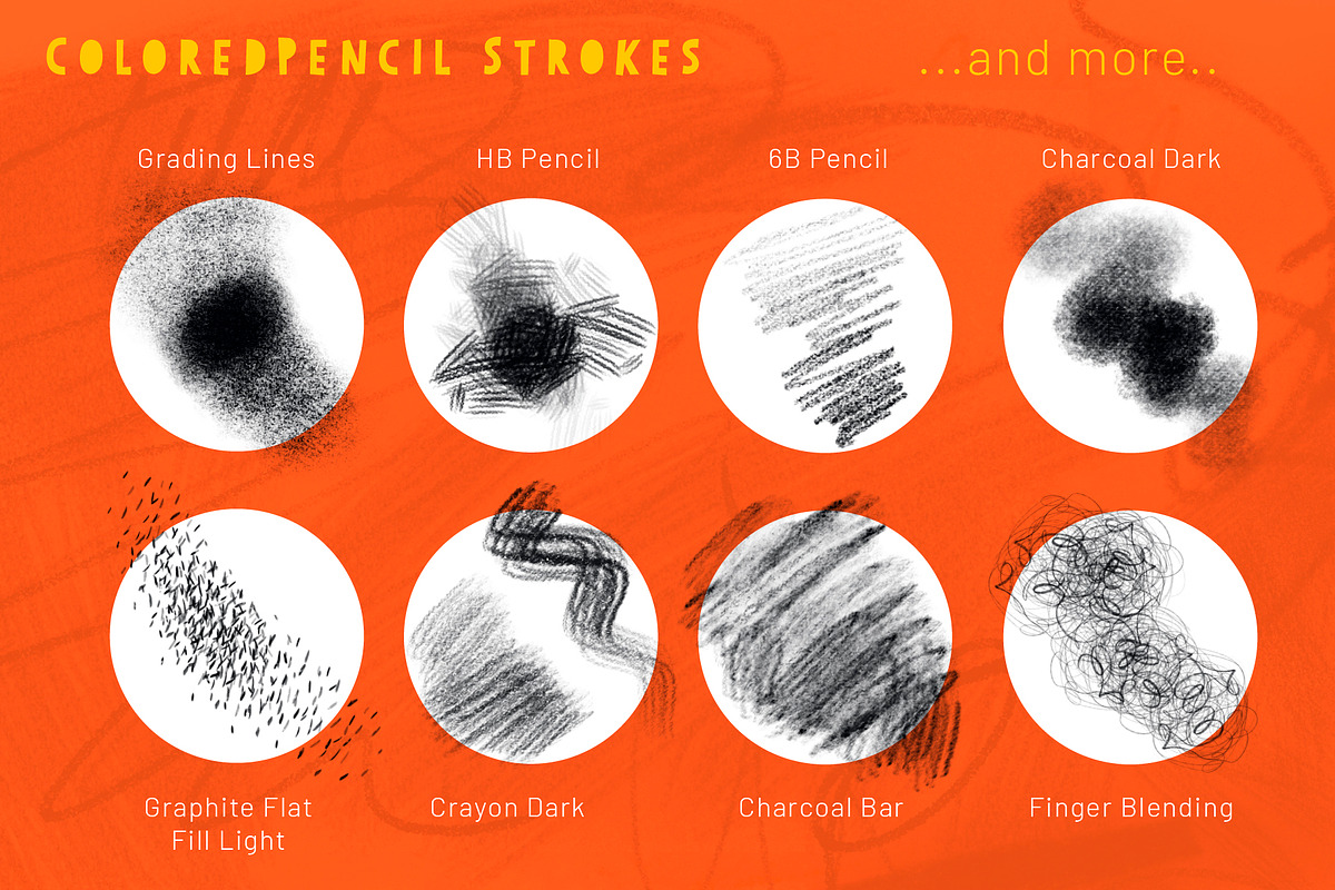 Master Collection Photoshop Brushes, a Brush Add-On by DaniMad Brushes (Photo 3 of 14)