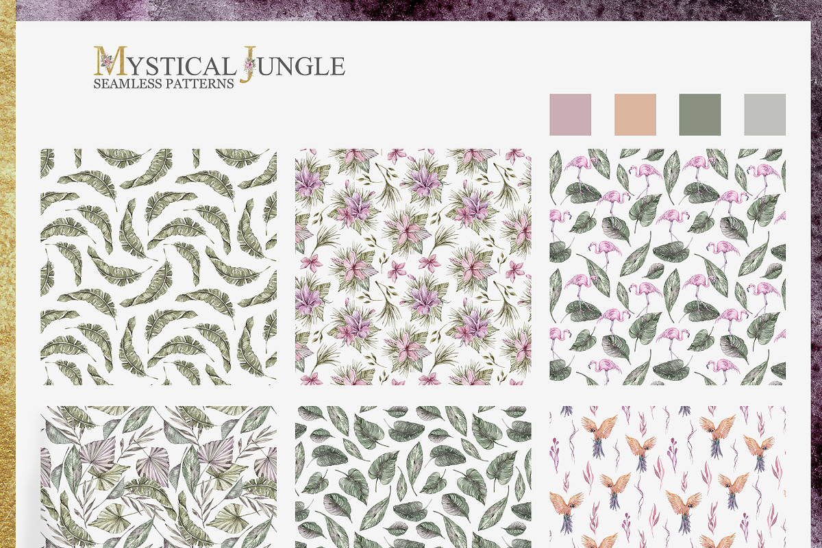 Watercolor Tropical Collection, an Animal Illustration by Tiana Geo (Photo 7 of 16)