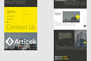 10 Figma Landing Page Templates, a Landing Page Template by zroch design (Thumbnail 22 of 32)