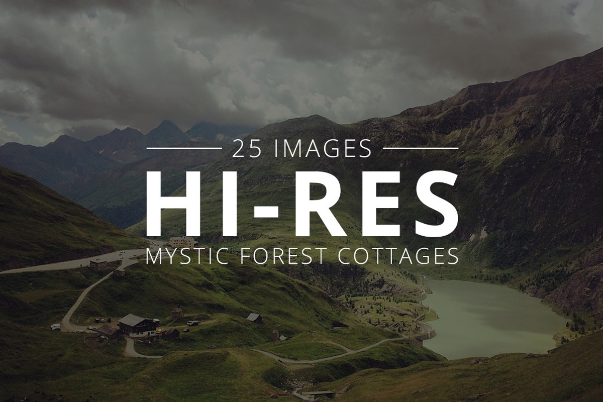 Mystic Cottages Pack - 25 Images, a Templates & Theme by Dreamy Pixel (Photo 1 of 5)