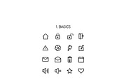 320 Linear Icons Pack - 2018, an Outline Icon by Laurentiu Cotet (Thumbnail 2 of 11)