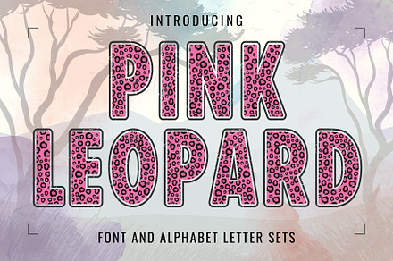 Pink Leopard Font