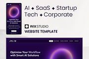SAAS, Startup & Technology Website, a Wix Template by Kitteeh (Thumbnail 20 of 20)