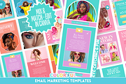 Colorful Newsletter Templates, an Email Template by SunshineStudioBoutique (Thumbnail 1 of 9)