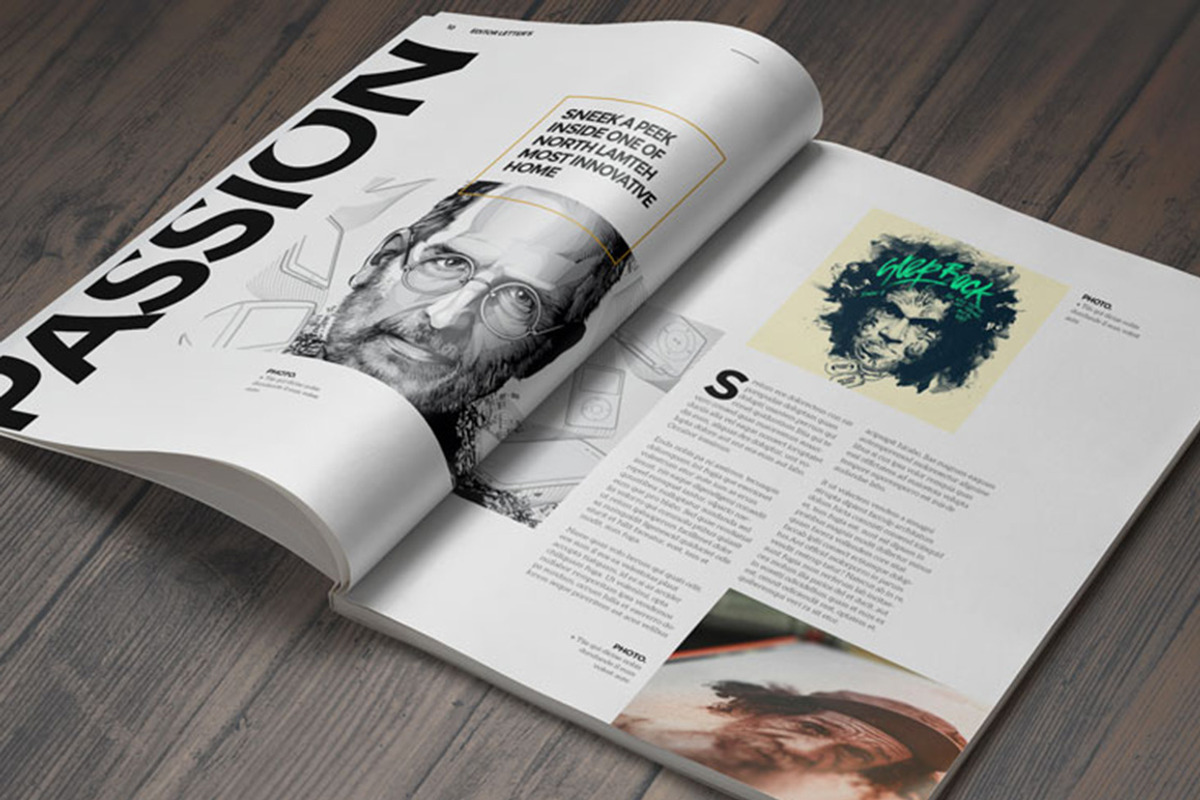 (50% Off) InDesign Magazine Template, a Magazine Template by broluthfi (Photo 5 of 5)