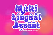 Chewy Geewy - A Groovy Bubbly Font, a Symbol Font by agnyhasyastudio (Thumbnail 14 of 15)