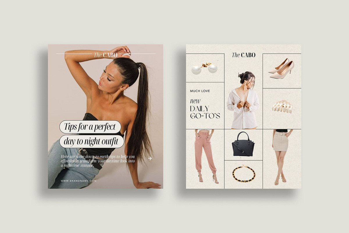 CABO | LTK & Social Media Bundle, a Social Media Template by Studio Mayde (Photo 6 of 8)
