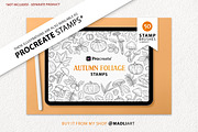 Autumn Fall Foliage Vector Line Art, an Animal Illustration by MadliArt (Thumbnail 4 of 4)