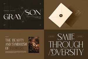 Minimalist Serif Font Bundle