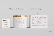 Cozy Candle Label Templates, a Stationery Template by Little Creative Scribbles (Thumbnail 2 of 5)